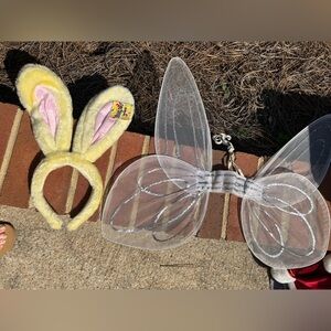 Make Believe Playtime Dress Up Angel/Butterfly Wings & Bunny Ears